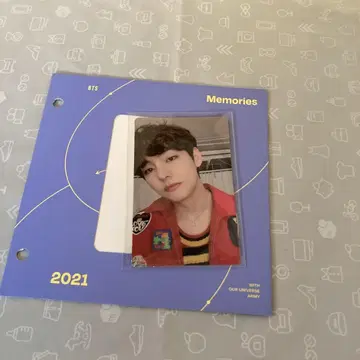 BTS Memories 2021 BluRay V 트레이딩 카드