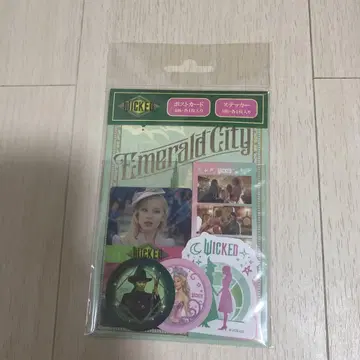 위키드 엽서 & 스티커 세트