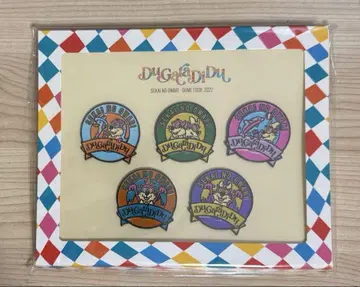 SEKAI NO OWARI DuGaraDiDu 핀 배지 5개 세트
