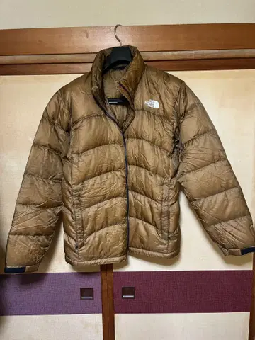 THE NORTH FACE 브라운 다운 자켓 2XL