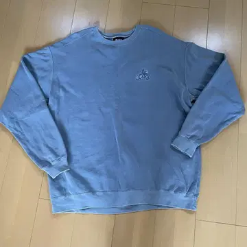 최종 가격 XLARGE 블루 트레이닝복 구제 의류