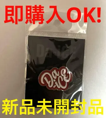 da-ice da_ice 핀 배지 FJ entrance 빨간색