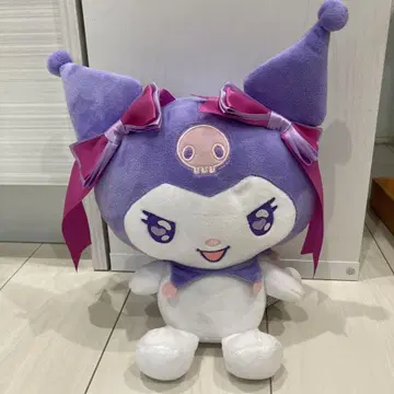 쿠로미 봉제 인형 약 32cm 덤 스트랩 포함