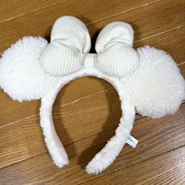 디즈니 머리띠 화이트 미니 단종 모코모코 보아