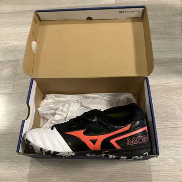 Mizuno MONARCIDA 축구화 화이트/블랙/오렌지