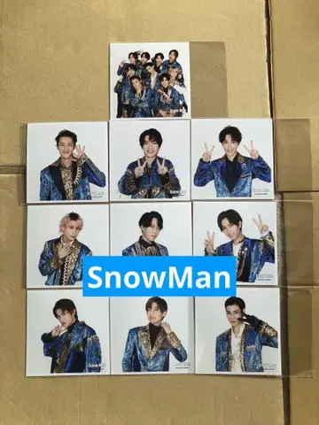 (마시카쿠 사진 2023) SnowMan 세트