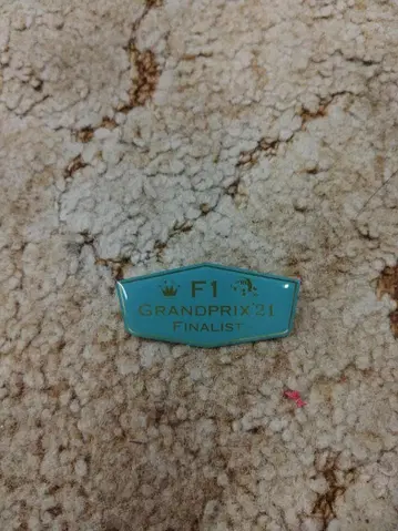 후지야 페코짱 F1 GRANDPRIX21 FINALIST 핀 배지