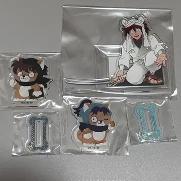 닌자 타마 동물 포제 군사 아크릴 스탠드 도이 한스케 기리마루