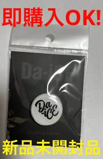 da-ice da_ice 핀 배지 FJ entrance 원형 화이트