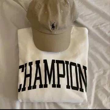 CHAMPION 트레이닝복 캡 세트