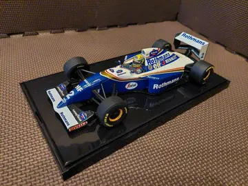1/18 윌리엄스 르노 FW16 A. 세나 Rothmans 로고