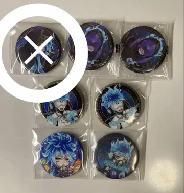 트위스티드 원더랜드 캔뱃지 굿즈 오르토 이데아