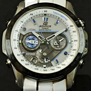 CASIO 카시오 에디피스 웨이브 셉터 손목시계 전파 솔라 남성용