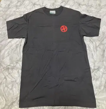 hurley 할리 그레이 티셔츠 빨간색 로고 M MADE IN USA