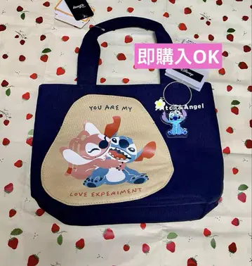 새상품 스티치 토트백 참 디즈니 시마무라 콜라보