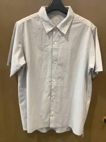 야마토미치 UL Short Sleeve Shirt 그레이 화이트