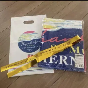 사잔 올스타즈 투어 타월 금 테이프, 쇼핑백 포함!