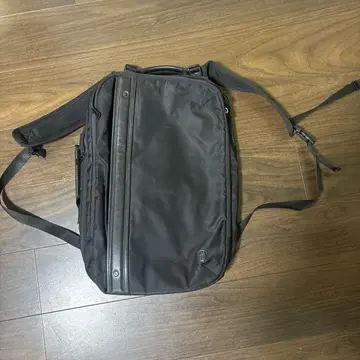 블랙 나일론 럭색/백팩