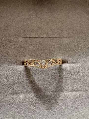 JEWELRY TSUTSUMI K10 YG 5호 핑키링