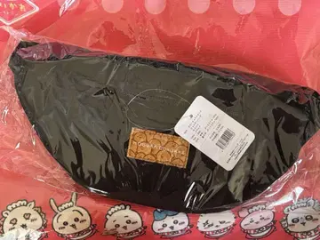 나가노 캐릭터 숄더백 모구로코로 모구라 고로케 블랙