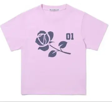 마르디메크르디 다이칸야마 한정판 ROSE SLIM FIT 티셔츠 사에코