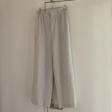 프레임워크 웍스 와이드 팬츠 허리밴딩 38