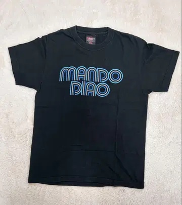MANDO DIAO 티셔츠 M 사이즈 블랙