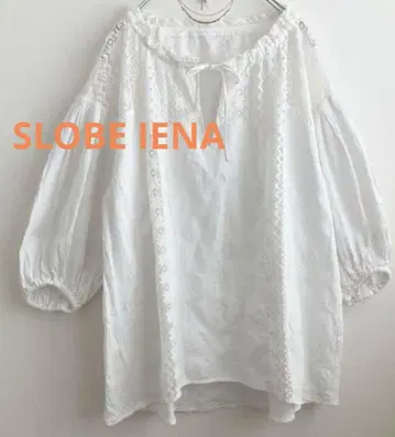 SLOBE IENA 슬로브 이에나 레이스 개더 블라우스