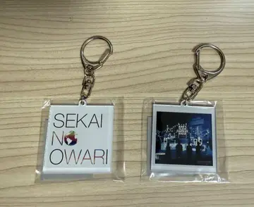 SEKAI NO OWARI 세카오와 자켓 사진 홀로그램 키링