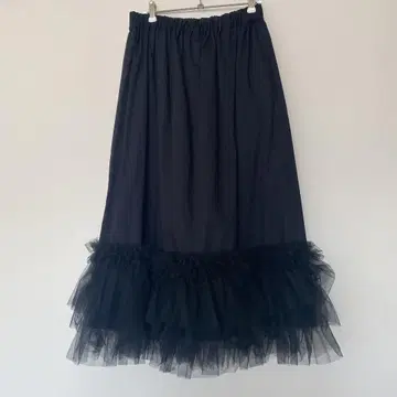 noir kei ninomiya 프릴 스커트 S 블랙