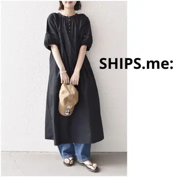 [ ZOZO 한정판 ] SHIPS me: 사다리 레이스 원피스