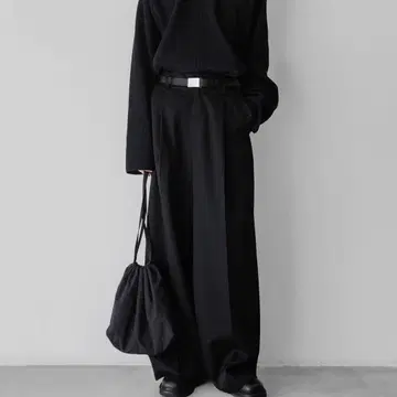 stein EXTRA WIDE TROUSERS - BLACK S