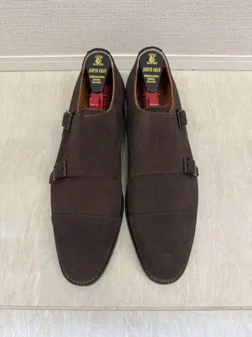 스카치 그레인 / SCOTCH GRAIN 스웨이드 더블 몽크