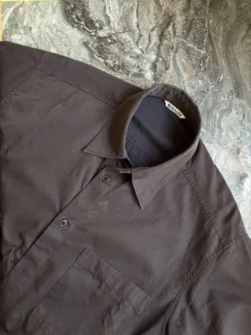 AURALEE washed finx 헤링본 22ss