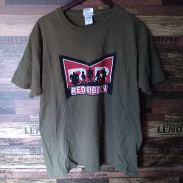 RED RIBBON 티셔츠 XL 올리브 드래곤볼
