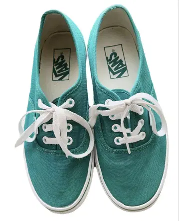 레어 VANS 반스 AUTHENTIC POP CHECK GREEN 23