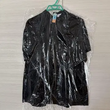 실켓 천축 Raffle 헴 T-SHIRT black 블랙