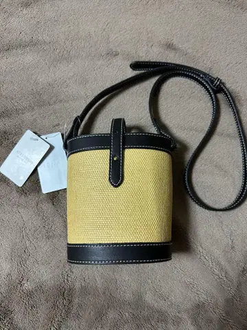IENA [Kabinett] RAFFIA BUCKET BAG 버킷 백