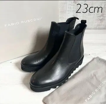 파비올루스콘니 사이드 고어 부츠 CACHEMIRE NERO
