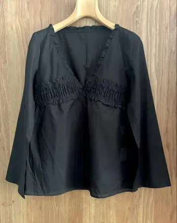 새상품 미사용 MACPHEE 블라우스 풀오버 프릴