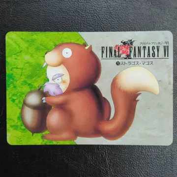 FINAL FANTASY 카드 CARD MADE IN JAPAN