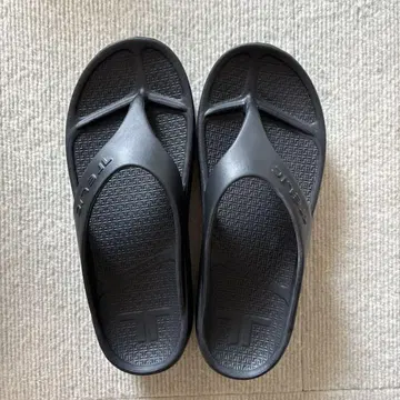 블랙 쪼리 샌들 미끄럼 방지