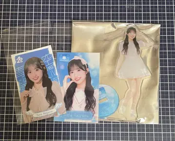 AKB48 18기 파랑 하늘 네이비 아크릴 스탠드 & 스티커
