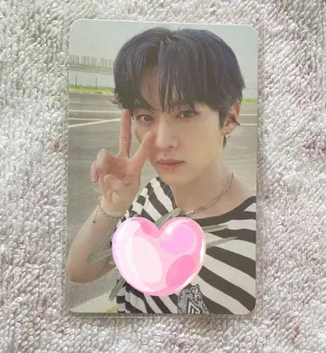 StrayKids 리노 친필 사인 포함 트레이딩 카드 MAXIDENT