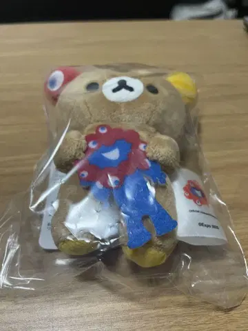 리락쿠마 매달린 봉제 인형 1개 EXPO2025