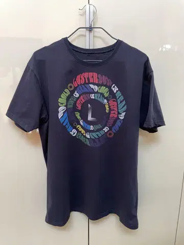 필사이클 러스터 새상품급 티셔츠 L 사이즈 네이비