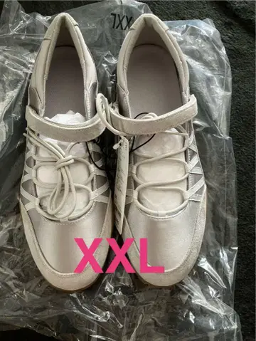 지유 레이스업 발레 스니커즈 2XL