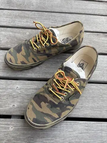 VANS AUTHENTIC 카모 패턴 27cm 새상품급