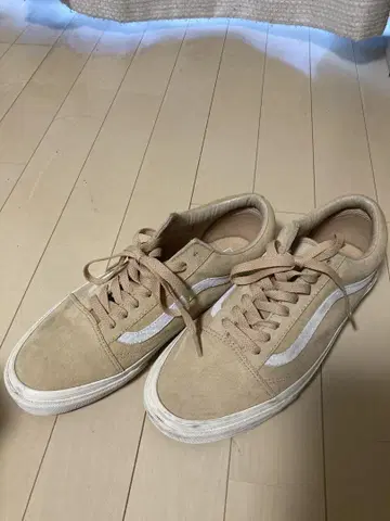 Vans 베이지 스웨이드 스니커즈