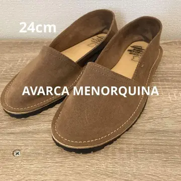 AVARCA MENORQUINA 스웨이드 에스파드리유 플랫 슈즈
